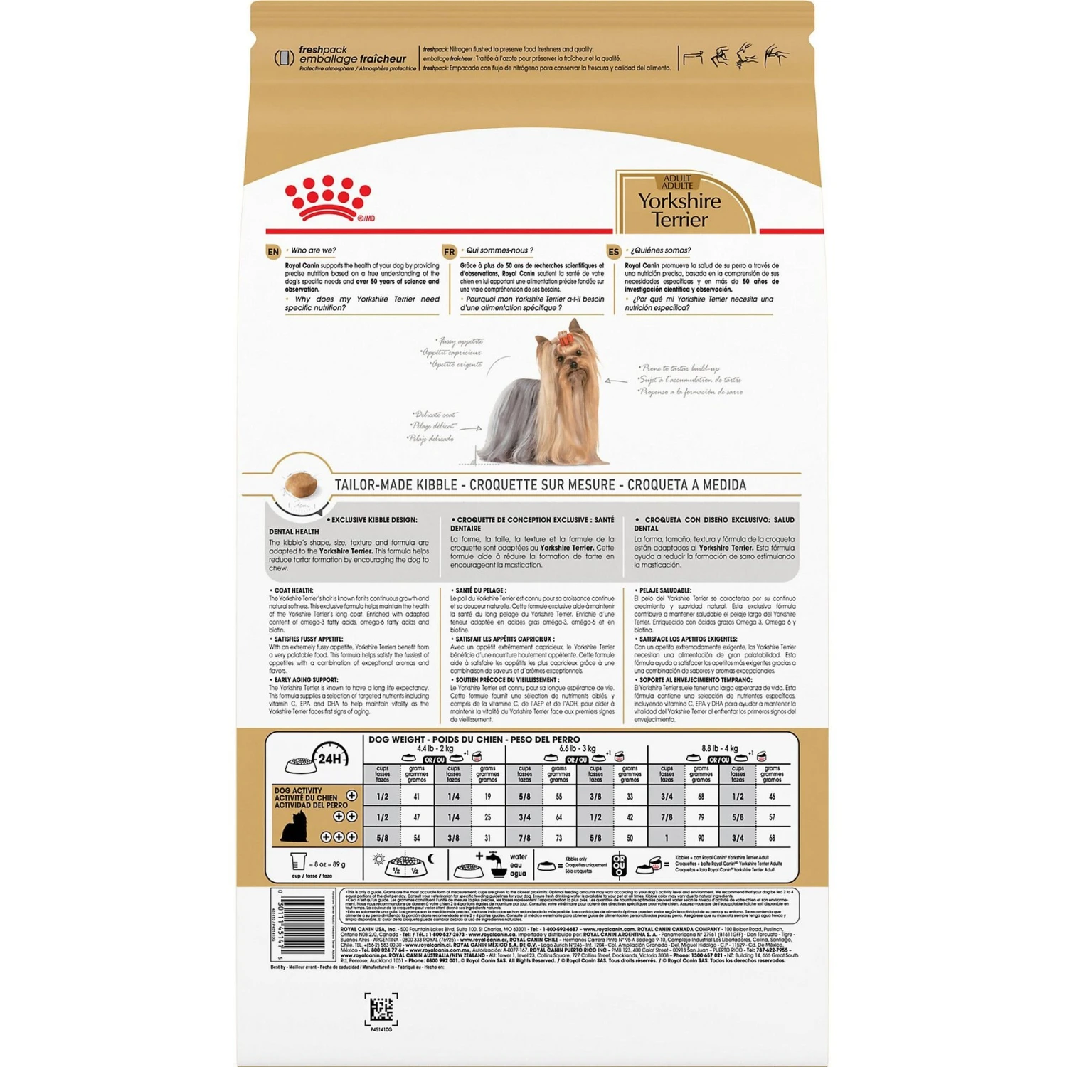 Royal Canin Breed Health Nutrition Yorkshire Terrier Adult Dry Dog Food 3 Royal Canin Breed Health Nutrition Yorkshire Terrier Adult Dry Dog Food - Image 3