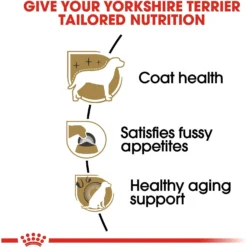 Royal Canin Breed Health Nutrition Yorkshire Terrier Adult Dry Dog Food 12 Royal Canin Breed Health Nutrition Yorkshire Terrier Adult Dry Dog Food -ROYAL CANIN Shop 48685 PT4. AC SS1800 V1695218670