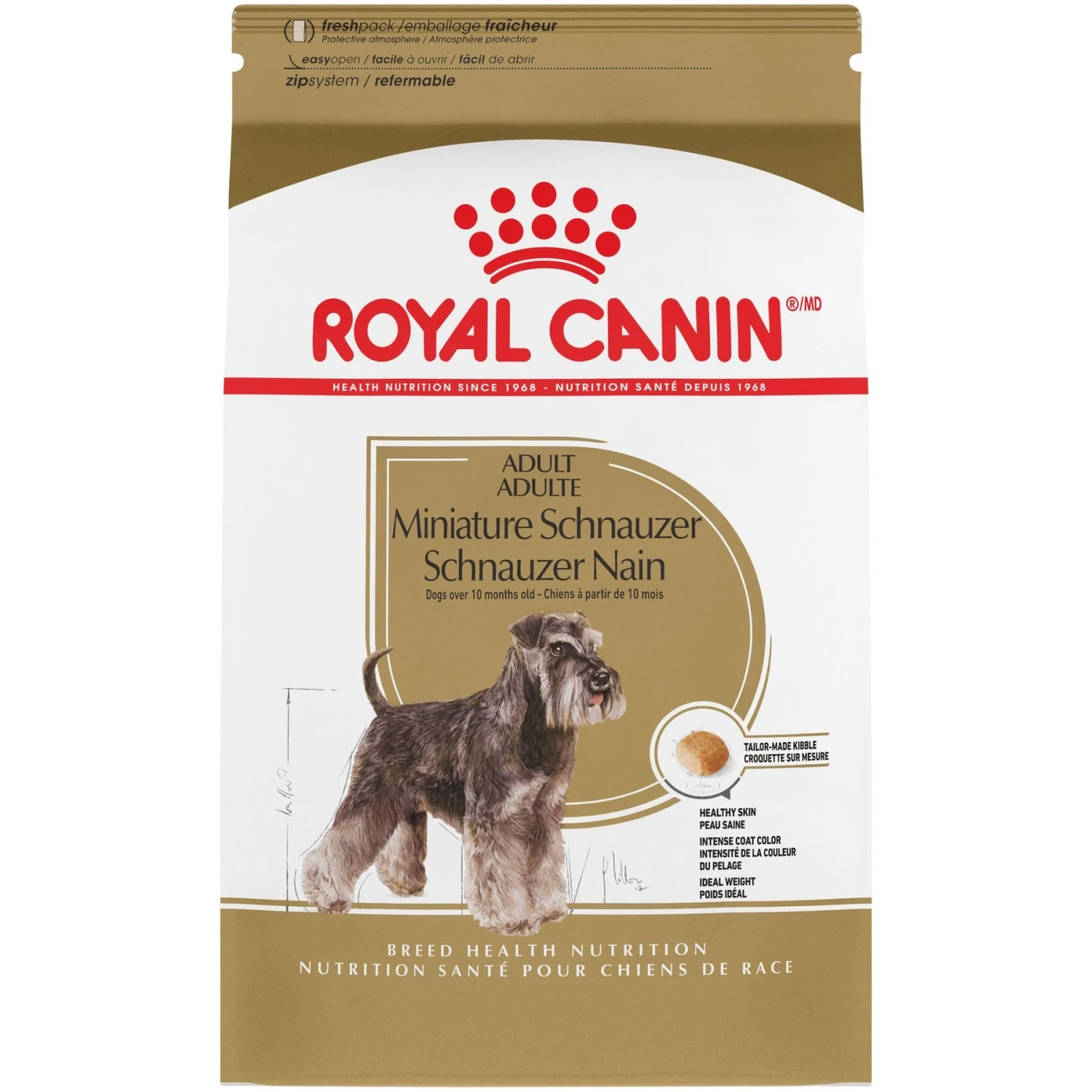 Royal Canin Breed Health Nutrition Miniature Schnauzer Adult Dry Dog Food 1 Royal Canin Breed Health Nutrition Miniature Schnauzer Adult Dry Dog Food