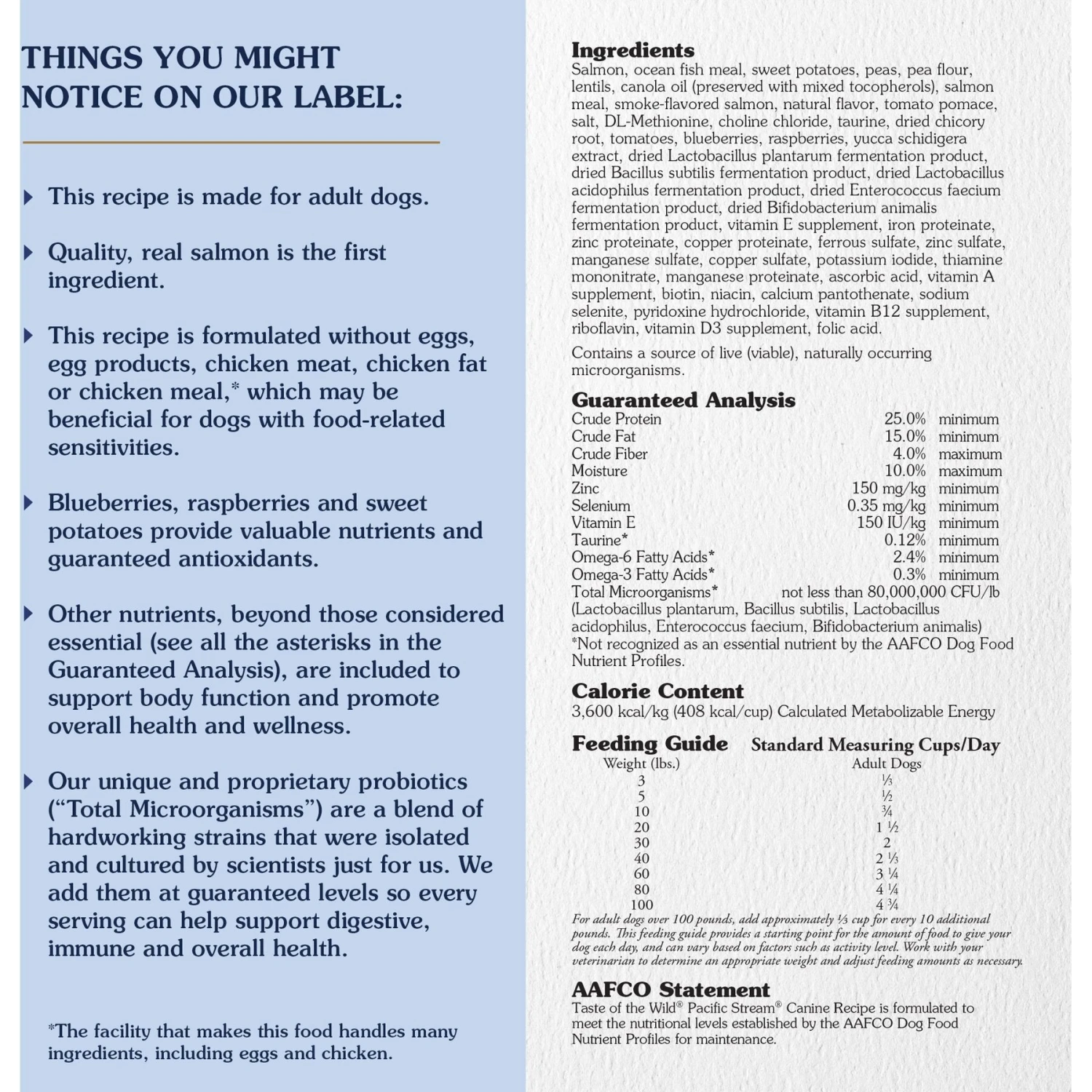 Taste Of The Wild Pacific Stream Smoke-Flavored Salmon Grain-Free Dry Dog Food 3 Taste Of The Wild Pacific Stream Smoke-Flavored Salmon Grain-Free Dry Dog Food - Image 3
