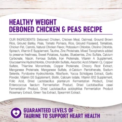 Wellness Complete Health Healthy Weight Deboned Chicken & Peas Recipe Dry Dog Food -ROYAL CANIN Shop 49149 PT5. AC SS1800 V1594851068