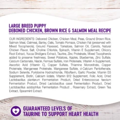 Wellness Large Breed Complete Health Puppy Deboned Chicken, Brown Rice & Salmon Meal Recipe Dry Dog Food -ROYAL CANIN Shop 49191 PT4. AC SS1800 V1594848065