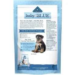 Blue Buffalo Baby Blue Healthy Growth Formula Natural Chicken & Brown Rice Recipe Puppy Dry Food & Blue Buffalo Baby Blue Natural Savory Chicken Puppy Treats, 4-oz Bag -ROYAL CANIN Shop 501858 PT2. AC SS1800 V1648502796