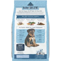 Blue Buffalo Baby Blue Healthy Growth Formula Natural Chicken & Brown Rice Recipe Puppy Dry Food & Blue Buffalo Baby Blue Natural Savory Chicken Puppy Treats, 4-oz Bag -ROYAL CANIN Shop 501858 PT6. AC SS1800 V1648515125
