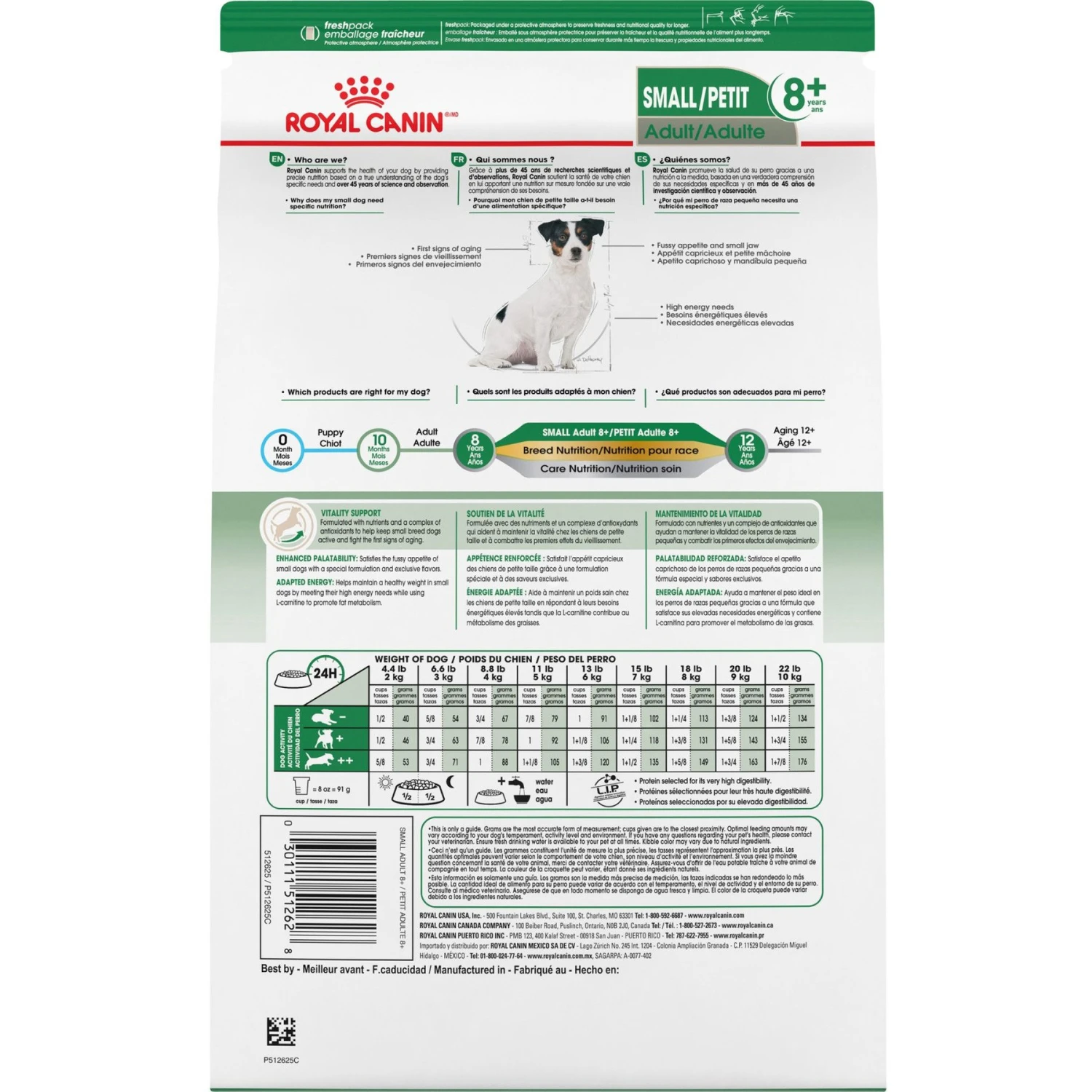 Royal Canin Size Health Nutrition Small Adult 8+ Dry Dog Food 3 Royal Canin Size Health Nutrition Small Adult 8+ Dry Dog Food - Image 3