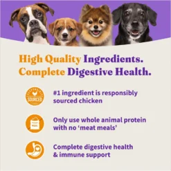 Halo Holistic Chicken & Brown Rice Small Breed Dry Dog Food -ROYAL CANIN Shop 50463 PT5. AC SS1800 V1674235090