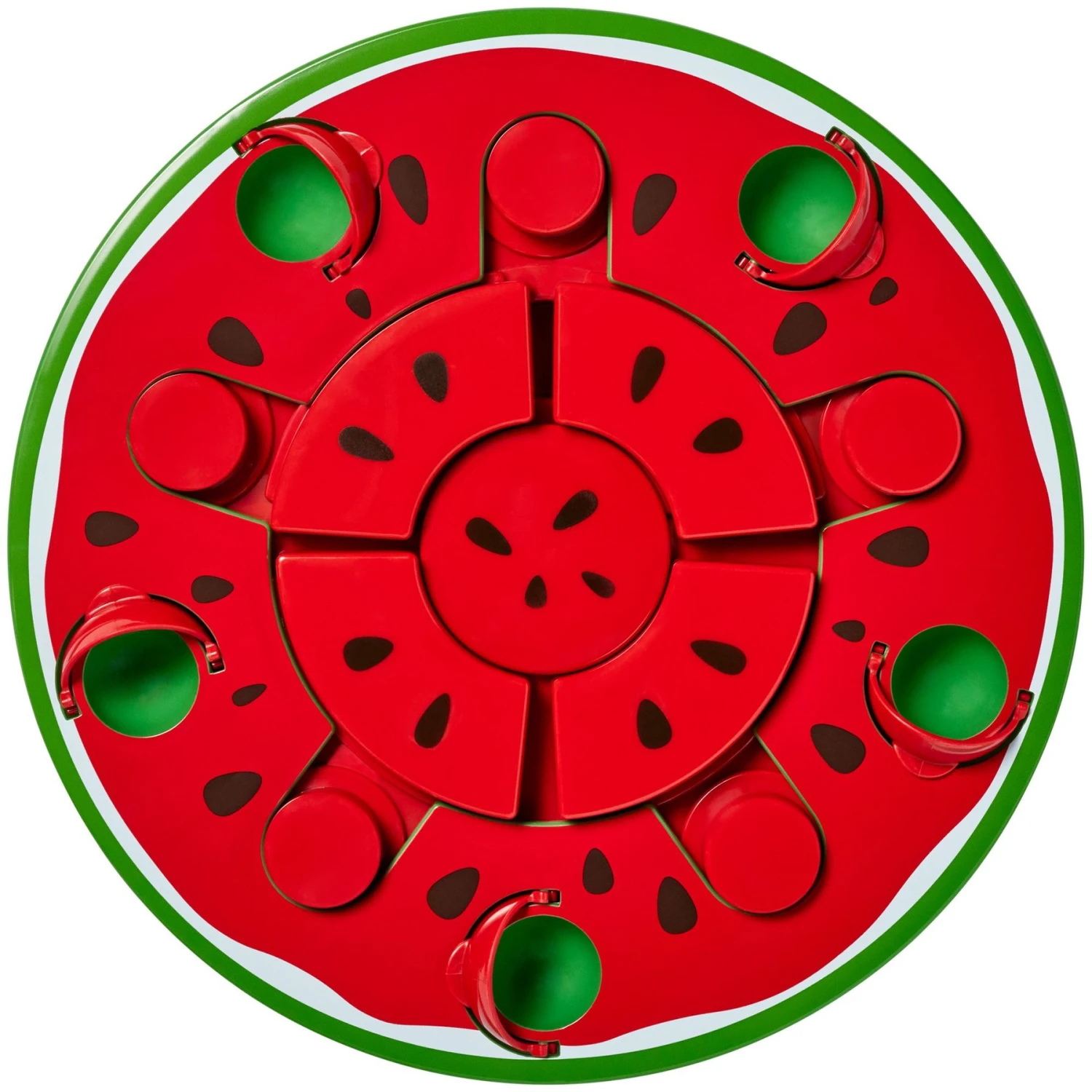 Frisco Watermelon Interactive Puzzle Dog Toy, Advanced 3 Frisco Watermelon Interactive Puzzle Dog Toy, Advanced - Image 3