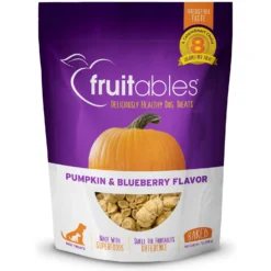 Fruitables Pumpkin & Blueberry Flavor Dog Treats