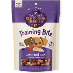 Old Mother Hubbard By Wellness Training Bitz Assorted Mix Natural Oven-Baked Biscuits Dog Treats