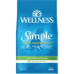 Wellness Simple Limited Ingredient Diet Lamb & Oatmeal Formula Dry Dog Food