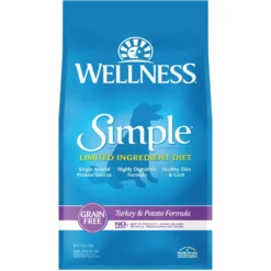 Wellness Simple Limited Ingredient Diet Grain-Free Turkey & Potato Formula Natural Dry Dog Food