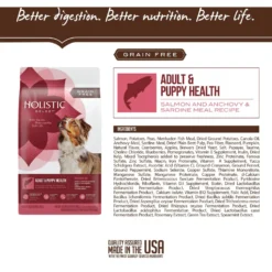 Holistic Select Adult & Puppy Grain-Free Salmon, Anchovy & Sardine Meal Recipe Dry Dog Food -ROYAL CANIN Shop 52626 PT3. AC SS1800 V1660706871