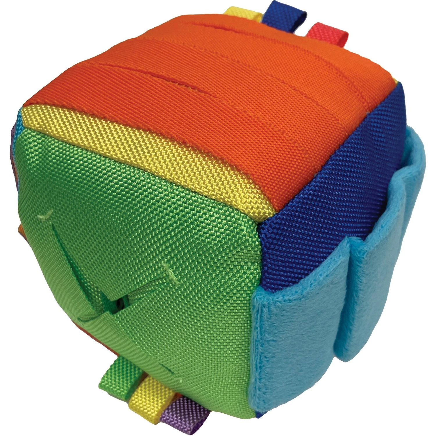 FouFIT Hide 'n Seek Cube Dog Toys, Multicolor, 1 Count 2 FouFIT Hide 'n Seek Cube Dog Toys, Multicolor, 1 Count - Image 2