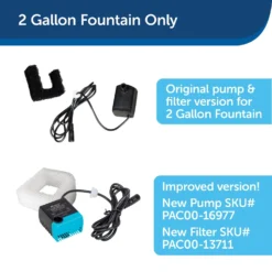 PetSafe Drinkwell Fountain Replacement Pump With Grommet Dog Fountain Pump -ROYAL CANIN Shop 531406 PT5. AC SS1800 V1651201596