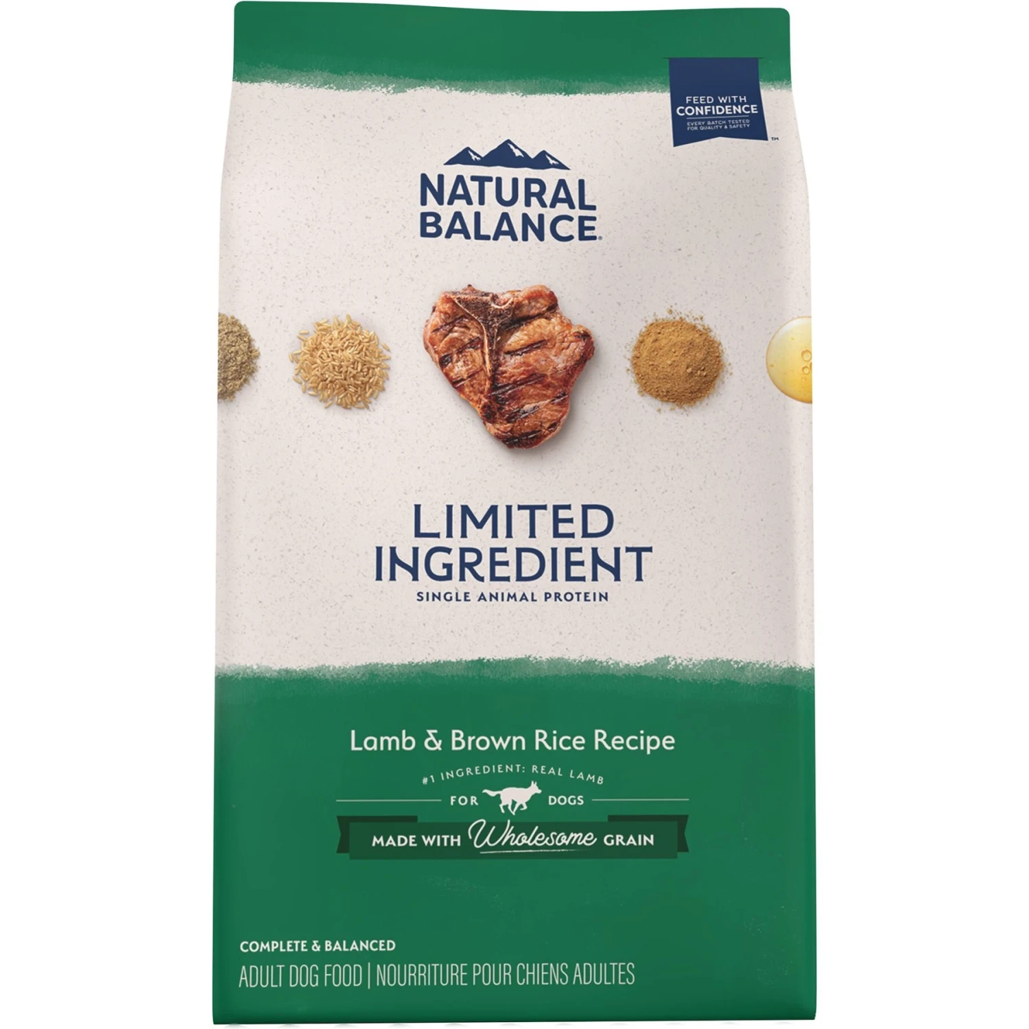 Natural Balance Limited Ingredient Lamb & Brown Rice Recipe Dry Dog Food 1 Natural Balance Limited Ingredient Lamb & Brown Rice Recipe Dry Dog Food