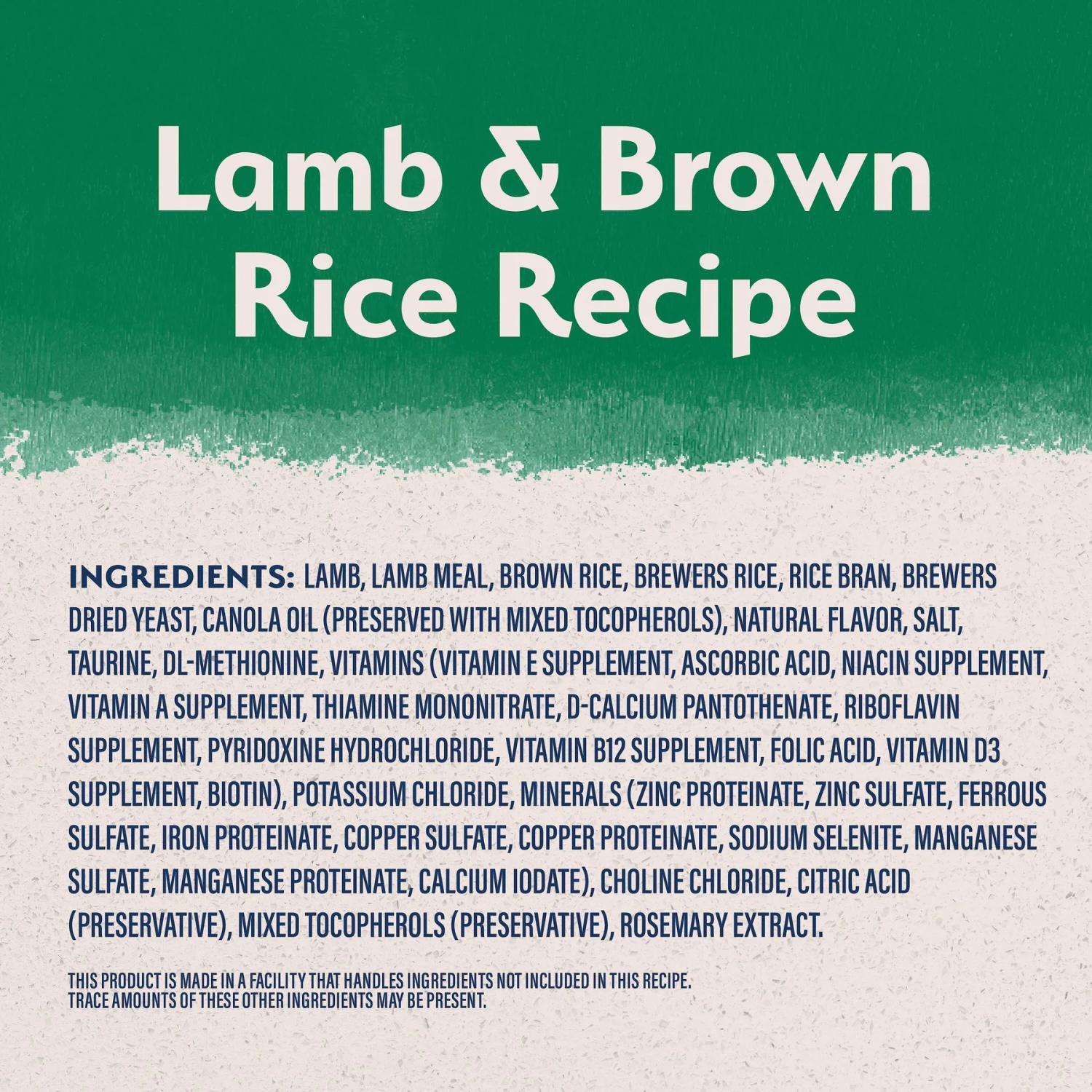 Natural Balance Limited Ingredient Lamb & Brown Rice Recipe Dry Dog Food 4 Natural Balance Limited Ingredient Lamb & Brown Rice Recipe Dry Dog Food - Image 4