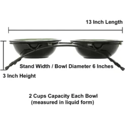 PetRageous Designs Buddy's Best Double Diner Elevated Dog & Cat Bowls -ROYAL CANIN Shop 54957 PT3. AC SS1800 V1660339304