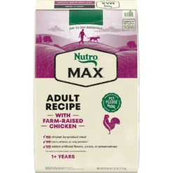 Nutro Max Adult Farm-Raised Chicken Recipe Natural Dry Dog Food