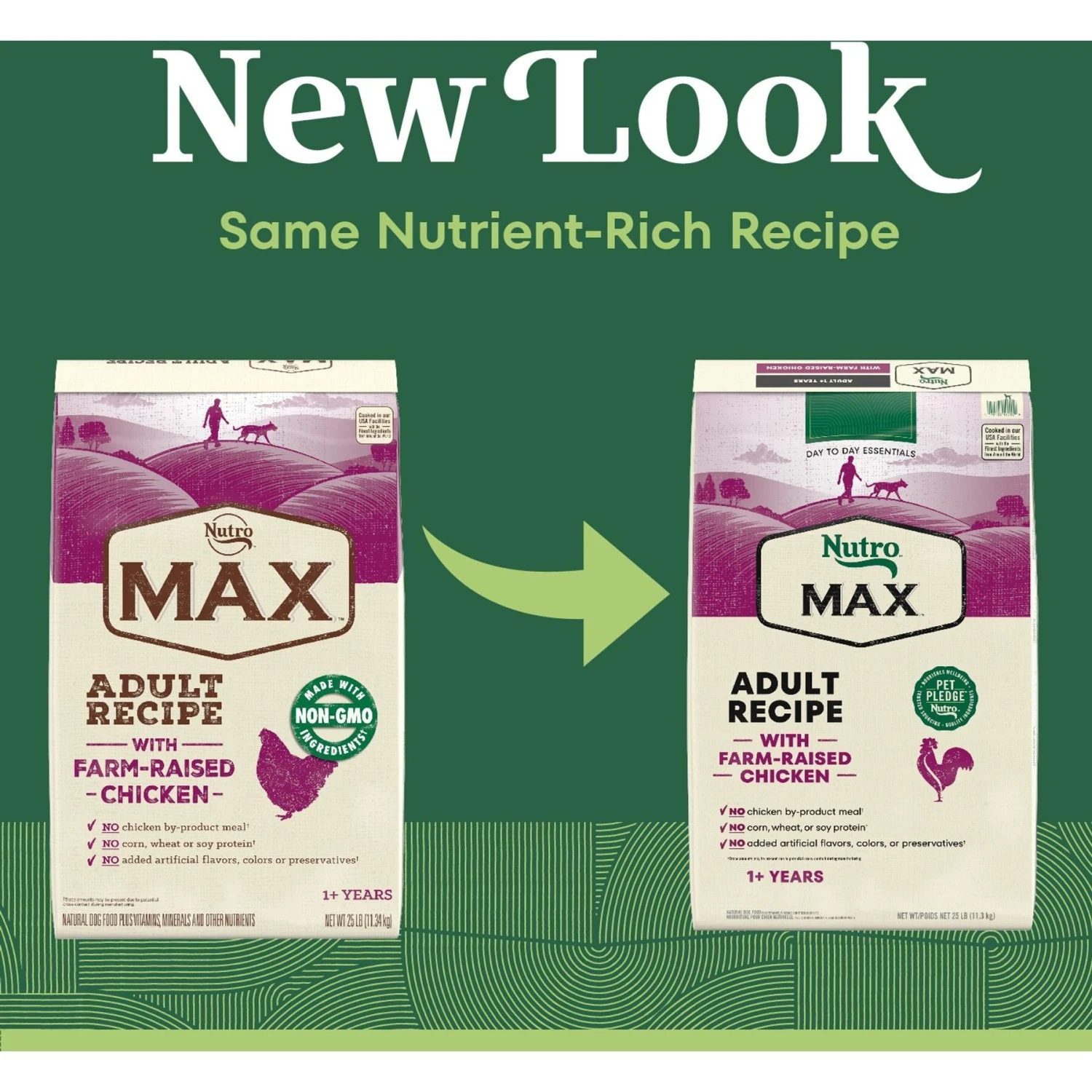 Nutro Max Adult Farm-Raised Chicken Recipe Natural Dry Dog Food 2 Nutro Max Adult Farm-Raised Chicken Recipe Natural Dry Dog Food - Image 2