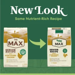 Nutro Max Senior Farm-Raised Chicken Recipe Natural Dry Dog Food, 25-lb Bag -ROYAL CANIN Shop 569510 PT2. AC SS1800 V1702666927