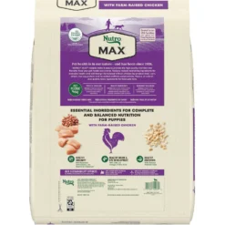 Nutro Max Puppy Farm-Raised Chicken Recipe Natural Dry Dog Food, 12-lb Bag -ROYAL CANIN Shop 569574 PT2. AC SS1800 V1702666589