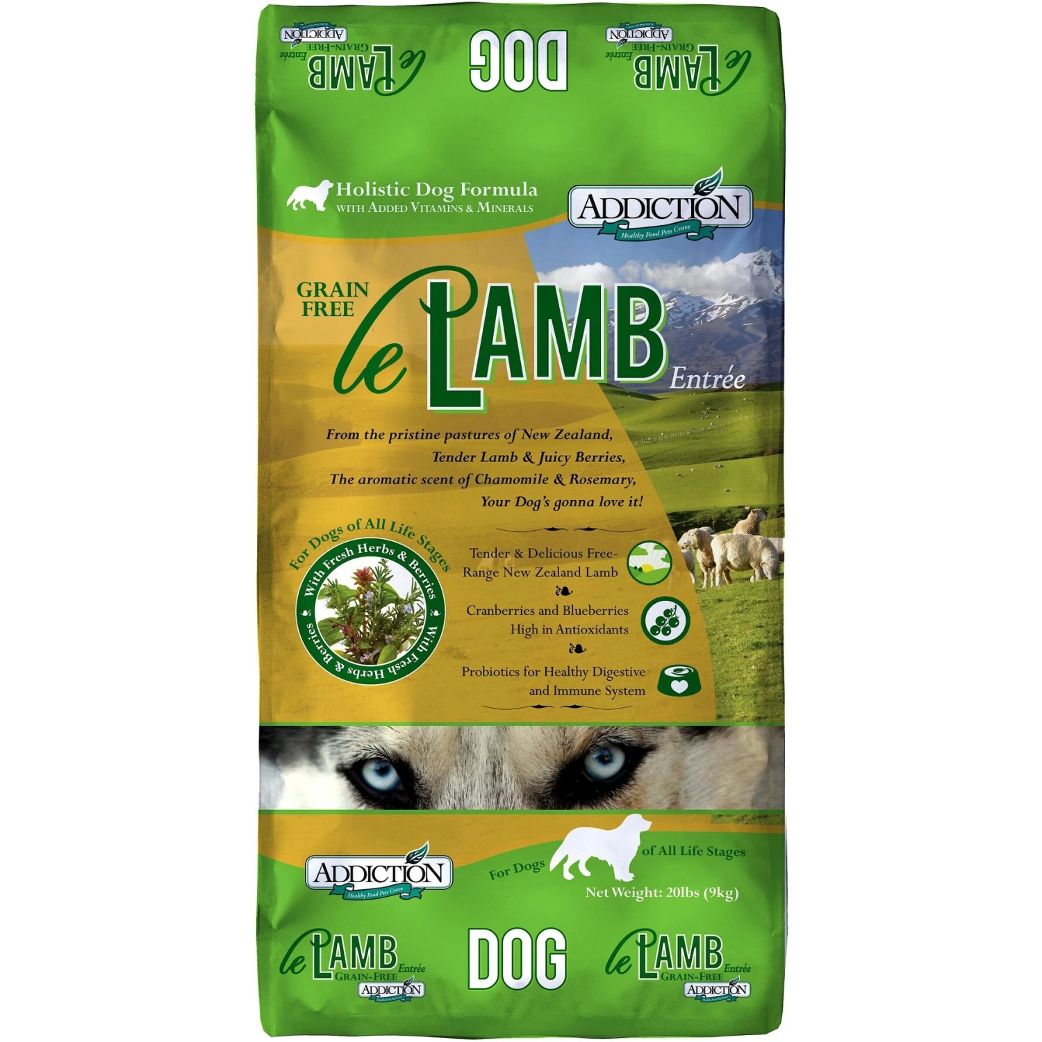 Addiction Grain-Free Le Lamb Dry Dog Food 1 Addiction Grain-Free Le Lamb Dry Dog Food