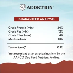 Addiction Grain-Free Viva La Venison Dry Dog Food 15 Addiction Grain-Free Viva La Venison Dry Dog Food -ROYAL CANIN Shop 60108 PT6. AC SS1800 V1672947976