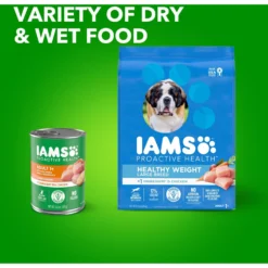 Iams Proactive Health Healthy Weight Management Large Breed Low Fat Formula With Real Chicken Adult Dry Dog Food -ROYAL CANIN Shop 62261 PT8. AC SS1800 V1667863606