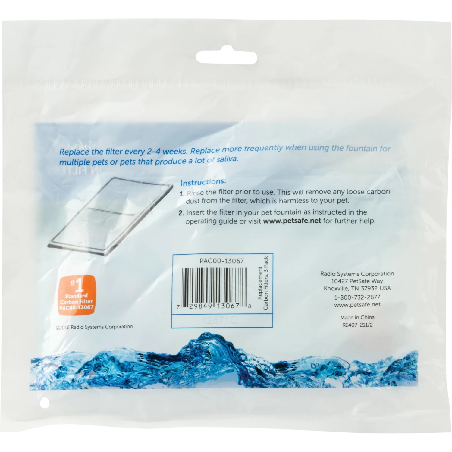 PetSafe Drinkwell Carbon Replacement Filters 6 PetSafe Drinkwell Carbon Replacement Filters - Image 6