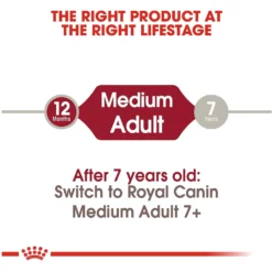 Royal Canin Size Health Nutrition Medium Adult Dry Dog Food -ROYAL CANIN Shop 63264 PT6. AC SS1800 V1697212367