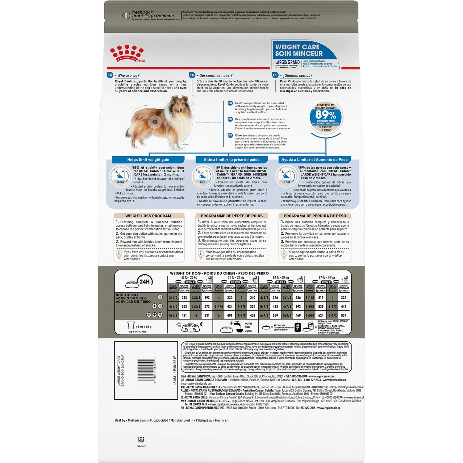 Royal Canin Canine Care Nutrition Large Weight Care Adult Dry Dog Food 3 Royal Canin Canine Care Nutrition Large Weight Care Adult Dry Dog Food - Image 3