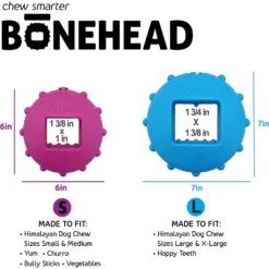 Himalayan Pet Supply Bonehead Chew Guardian Chew Smarter & Longer Dog Toy -ROYAL CANIN Shop 641086 PT5. AC SS1800 V1665606692