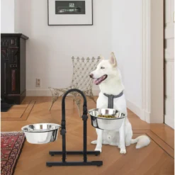 Iconic Pet U Design Adjustable Stainless Steel Pet Double Dog Bowl 14 Iconic Pet U Design Adjustable Stainless Steel Pet Double Dog Bowl -ROYAL CANIN Shop 652190 PT6. AC SS1800 V1663880360