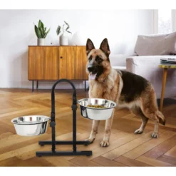 Iconic Pet U Design Adjustable Stainless Steel Pet Double Dog Bowl 15 Iconic Pet U Design Adjustable Stainless Steel Pet Double Dog Bowl -ROYAL CANIN Shop 652190 PT7. AC SS1800 V1663880782