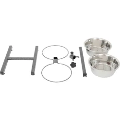 Iconic Pet Adjustable Stainless Steel Elevated Dog Bowl, H Design 17 Iconic Pet Adjustable Stainless Steel Elevated Dog Bowl, H Design -ROYAL CANIN Shop 701886 PT8. AC SS1800 V1668110957