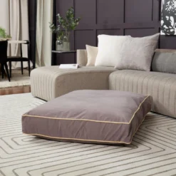 Happy Hounds Bailey Rectangle Pillow Dog Bed With Removable Cover -ROYAL CANIN Shop 727774 PT3. AC SS1800 V1669917499