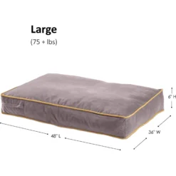 Happy Hounds Bailey Rectangle Pillow Dog Bed With Removable Cover -ROYAL CANIN Shop 727774 PT7. AC SS1800 V1700690081