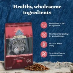 Blue Buffalo Wilderness Adult High Protein Natural Salmon & Wholesome Grains Dry Dog Food -ROYAL CANIN Shop 733494 PT5. AC SS1800 V1694549003