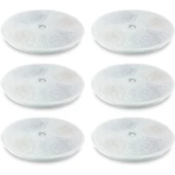 Pet Standard Petkit EverSweet 2, EverSweet 3 & Cybertial Puredrink Water Fountain Replacement Filter, 6-Pack