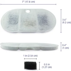 Pet Standard PETLIBRO BPA-Free Capsule Pet Water Fountain Replacement Filter, 71-oz, 12-pack -ROYAL CANIN Shop 738830 PT2. AC SS1800 V1675278809