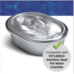 Pet Standard PETLIBRO Model PLWF003 Stainless Steel Pet Water Fountain Replacement Filter & Replacement Pre-Filter Sponges, 67-oz, 12-pack -ROYAL CANIN Shop 738846 PT4. AC SS1800 V1675290100