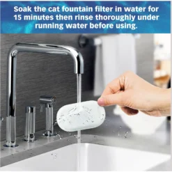 Pet Standard PETLIBRO Model PLWF003 Stainless Steel Pet Water Fountain Replacement Filter & Replacement Pre-Filter Sponges, 67-oz, 12-pack -ROYAL CANIN Shop 738846 PT6. AC SS1800 V1675290101