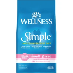 Wellness Simple Limited Ingredient Diet Grain-Free Small Breed Salmon & Potato Formula Dry Dog Food