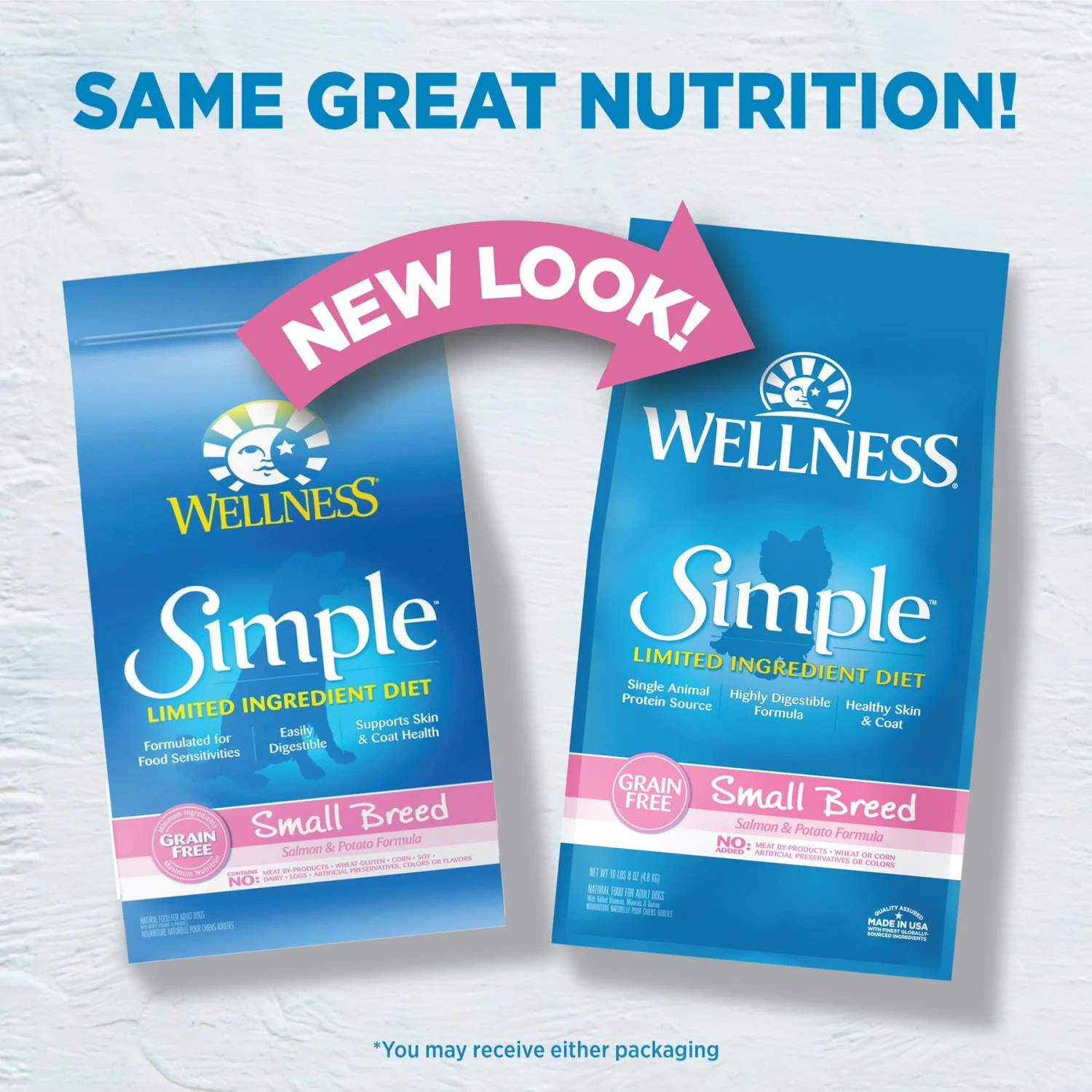 Wellness Simple Limited Ingredient Diet Grain-Free Small Breed Salmon & Potato Formula Dry Dog Food 2 Wellness Simple Limited Ingredient Diet Grain-Free Small Breed Salmon & Potato Formula Dry Dog Food - Image 2