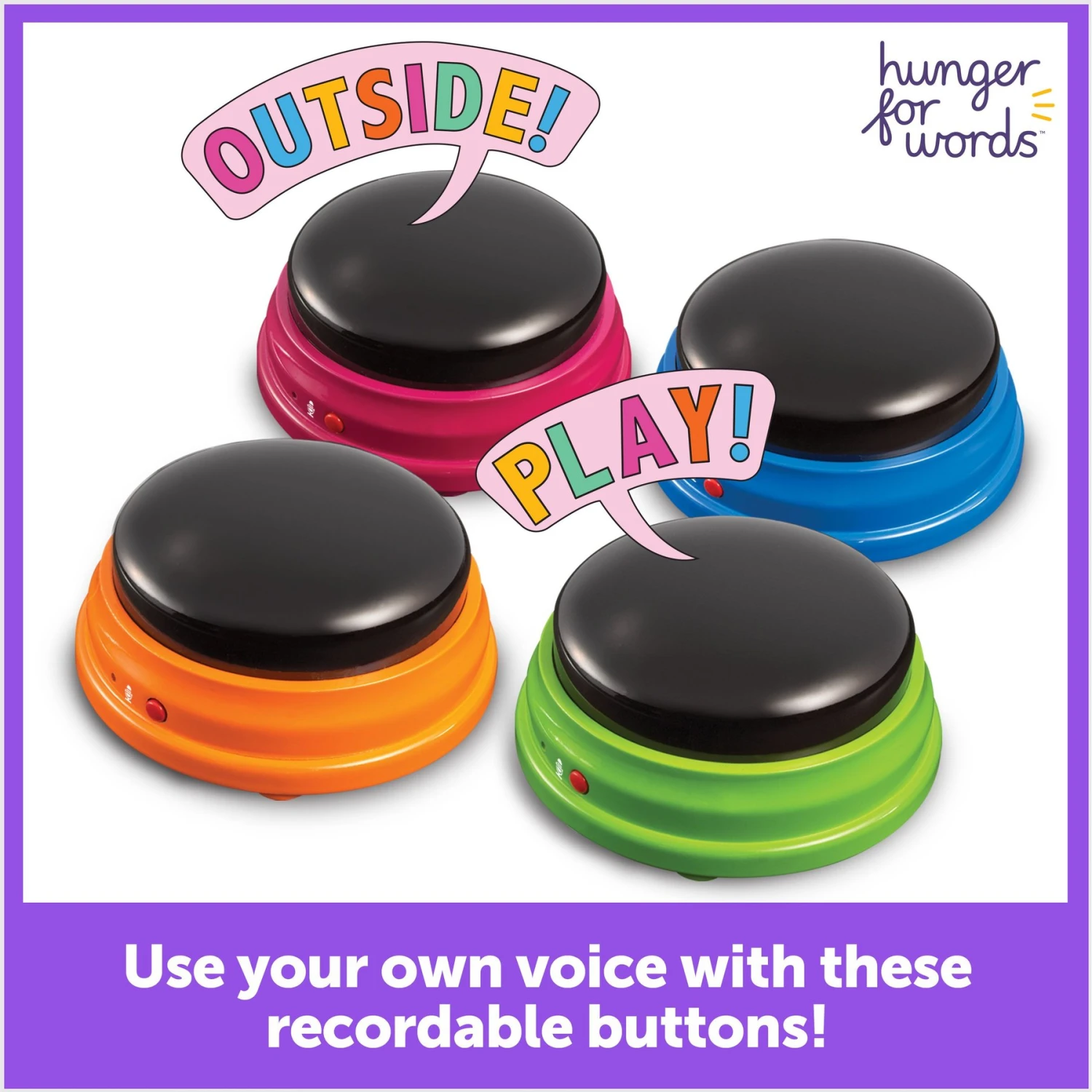 Hunger For Words Talking Pet Button Mat Dog Toy & Hunger For Words Talking Pet Starter Set Dog Toy 3 Hunger For Words Talking Pet Button Mat Dog Toy & Hunger For Words Talking Pet Starter Set Dog Toy - Image 3