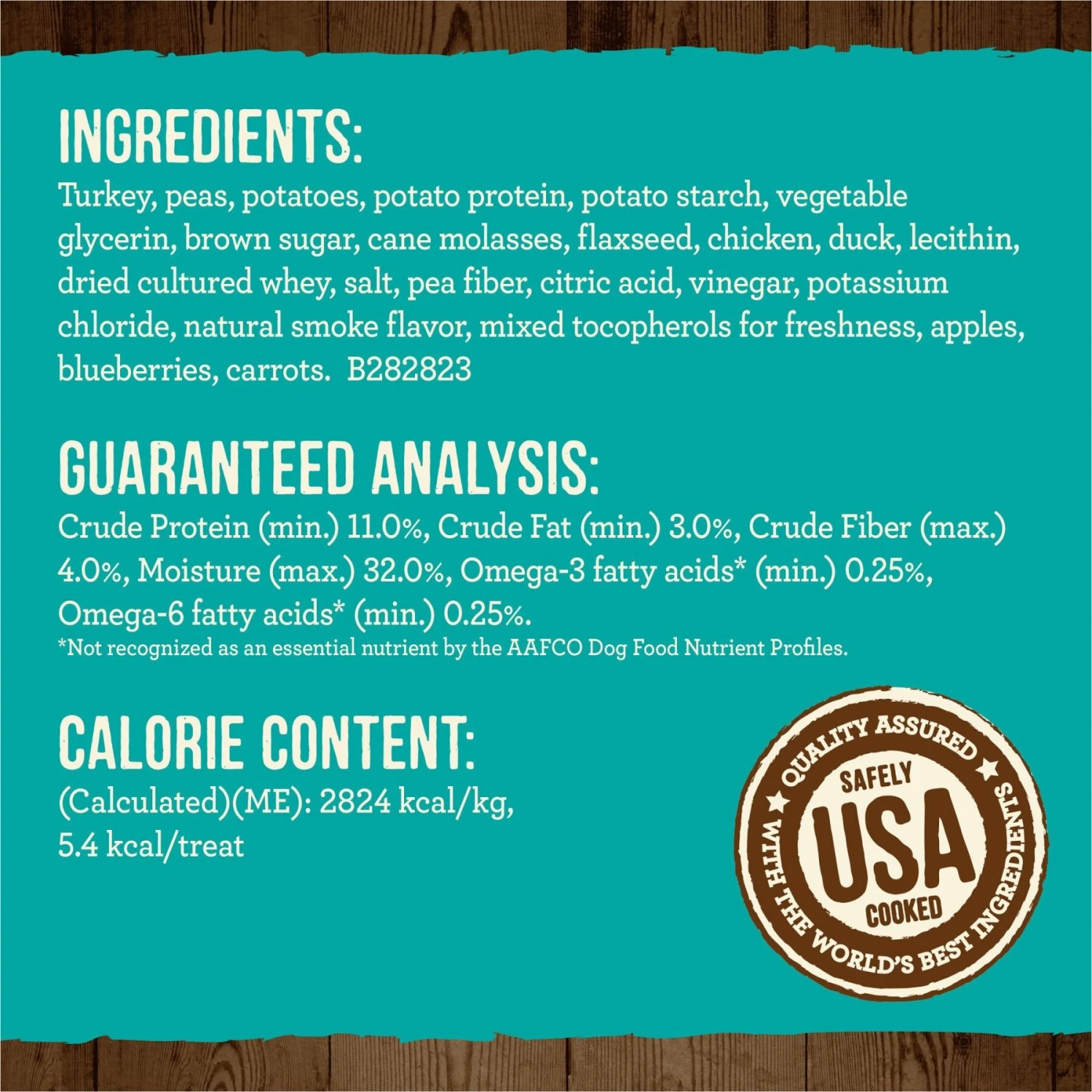 Merrick Power Bites Turducken Recipe Grain-Free Soft & Chewy Dog Treats 6 Merrick Power Bites Turducken Recipe Grain-Free Soft & Chewy Dog Treats - Image 6