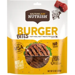 Rachael Ray Nutrish Real Beef, Pea, & Brown Rice Recipe Dry Dog Food & Rachael Ray Nutrish Burger Bites, Beef Burger With Bison Grain-Free Dog Treats -ROYAL CANIN Shop 772646 PT5. AC SS1800 V1676565726