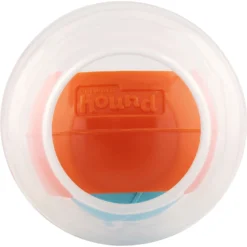 Outward Hound Dog Rumble Puzzle Ball Puzzle & Treat Maze Interactive Dog Toy, Orange