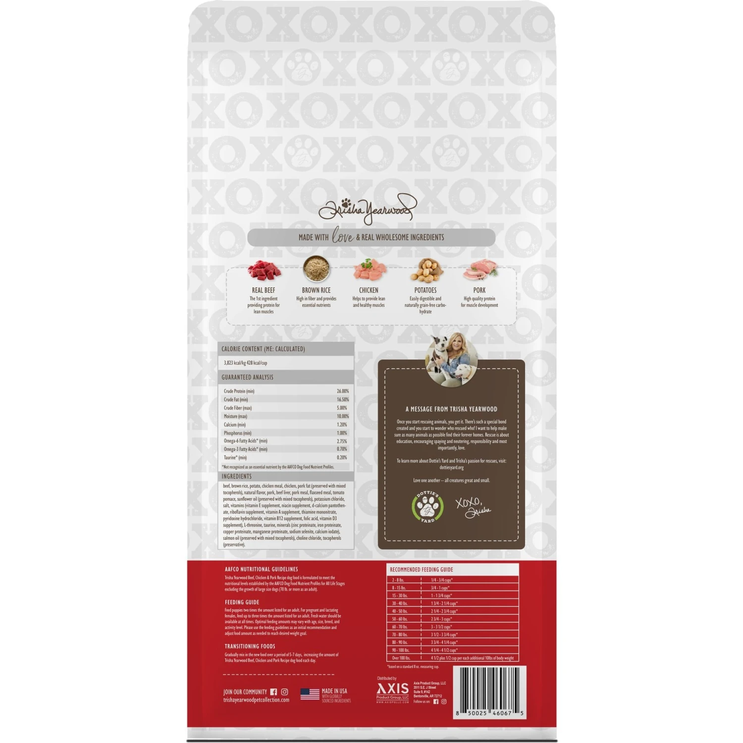 Trisha Yearwood Pet Collection Beef, Chicken & Pork Complete & Balanced Dry Dog Food, 5-lb Bag 2 Trisha Yearwood Pet Collection Beef, Chicken & Pork Complete & Balanced Dry Dog Food, 5-lb Bag - Image 2