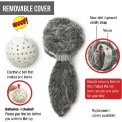 Hyper Pet Doggie Tail Interactive Dog Toy 12 Hyper Pet Doggie Tail Interactive Dog Toy -ROYAL CANIN Shop 80151 PT4. AC SS1800 V1639092164